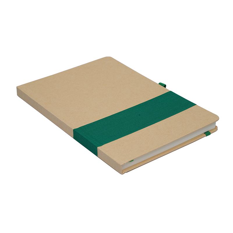 Eco Friendly Notebook With Elastic Band & Penholder